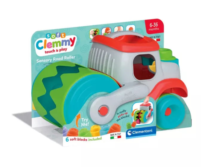 Clemmy Sensorinis Riedantis Rūšiuoklis – Roller Shape Sorter